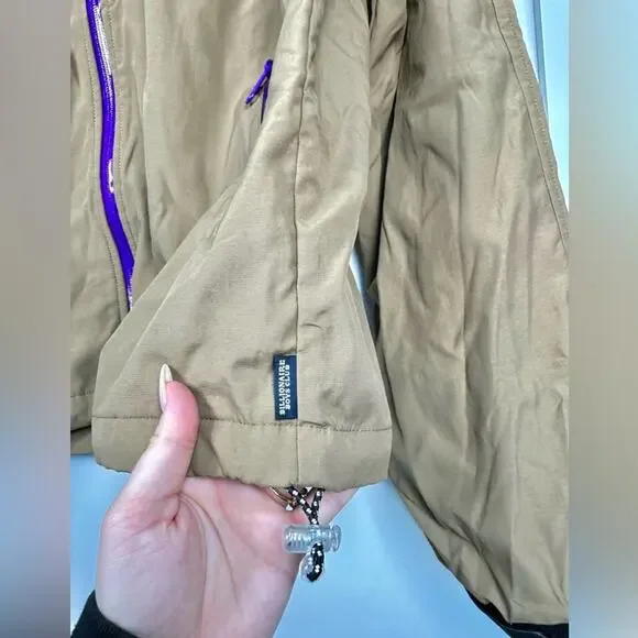 Billionaire Boys Club Lightweight Hooded Brown Windbreaker Jacket Size Large NWT